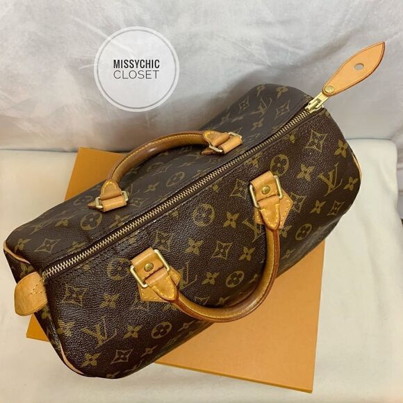 Louis Vuitton Speedy 30 with matching Wallet - Picture 6 of 16